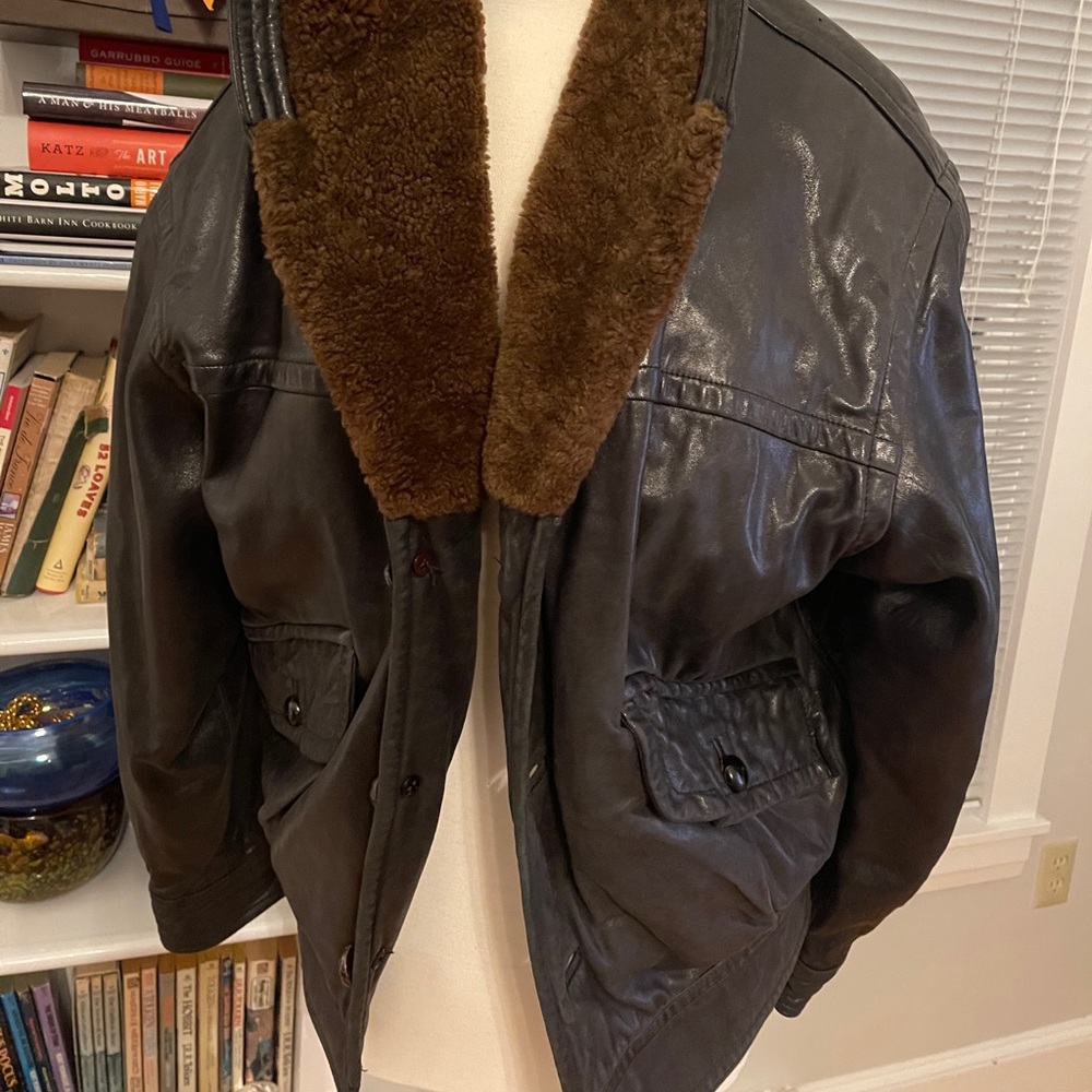 1950’s Gucci Leather Bomber Jacket